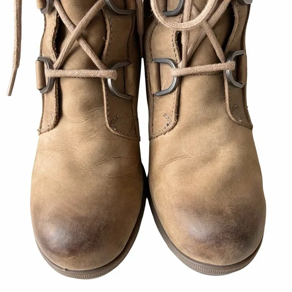 Sorel Joan Of Arctic Wedge II Boots, Ash Brown - Picture 5 of 15